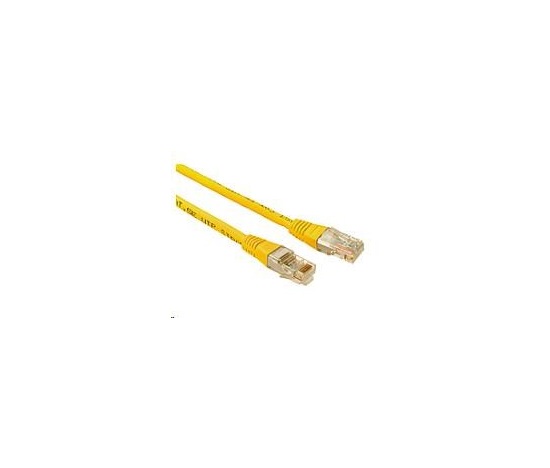 Solarix Patch kabel CAT5E UTP PVC 3m zlty non-snag-proof