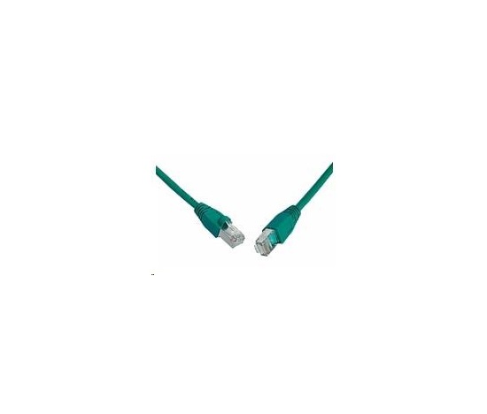 Solarix Patch kabel CAT6 SFTP PVC 2m zeleny snag-proof