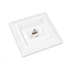 Solarix Zásuvka CAT5E UTP 1 x RJ45 pod omietku biela SX9-1-5E-UTP-WH