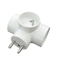 Solight rozbočka, 3x 10A, bílá