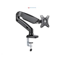 CONNECT IT Stolný držiak SingleArm pre 1 monitor, 30 rokov záruka, ČIERNY