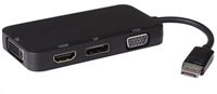 Adaptér PREMIUMCORD DisplayPort - DP + HDMI + DVI + VGA , 1080p, 4K*2K