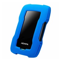 Externý pevný disk ADATA 2TB 2,5" USB 3.1 HD330, BLUE COLOR BOX, modrá (guma, odolná voči nárazom)