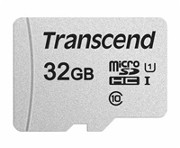 Karta TRANSCEND MicroSDHC 32GB 300S, UHS-I U1 + adaptér