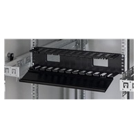 TRITON 19" 2U plastový panel, čierny