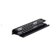 TRITON 19" 1U plastový panel, čierny