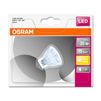 OSRAM LED STAR MR11 36° 4W 12V 827 GU4 345lm 2700K (CRI 80) 15000h A+ (Krabička 1ks)