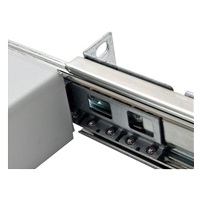 TRITON Výsuvná polica 19", 1U/550 mm, nosnosť 45 kg, čierna