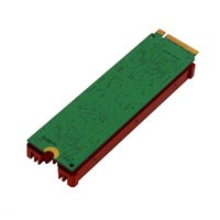 AXAGON CLR-M2, hliníkový pasívny chladič pre jedno aj obojstranný M.2 SSD disk, výška 12 mm