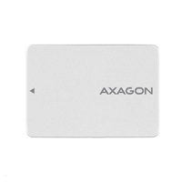 AXAGON RSS-M2SD, SATA - M.2 SATA SSD, interné 2.5" box ALU, strieborný