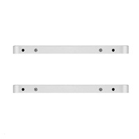 AXAGON RSS-M2SD, SATA - M.2 SATA SSD, interné 2.5" box ALU, strieborný