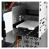 AXAGON RSS-M2SD, SATA - M.2 SATA SSD, interné 2.5" box ALU, strieborný