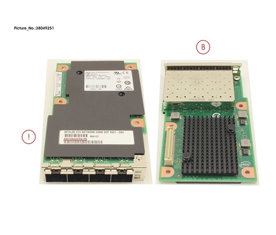 Sieťové pripojenie Intel Ethernet OCP X527-DA4