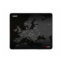 Herná podložka pod myš C-TECH MP-01E (Európa), 320x270x4mm, obšité okraje