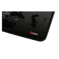 Herná podložka pod myš C-TECH MP-01E (Európa), 320x270x4mm, obšité okraje