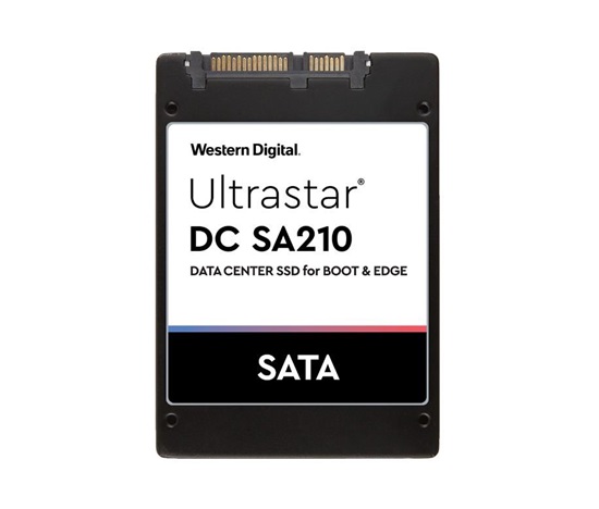 Western Digital Ultrastar® SSD 480 GB (HBS3A1948A7E6B1) DC SA210 SFF-7 7.0MM SATA TLC RI BICS3 TCG, DW/D R 0.1/S 0.7
