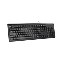 A4tech KR-92, klávesnice, CZ/US, USB, černá