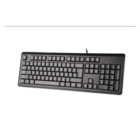 A4tech KR-92, klávesnice, CZ/US, USB, černá