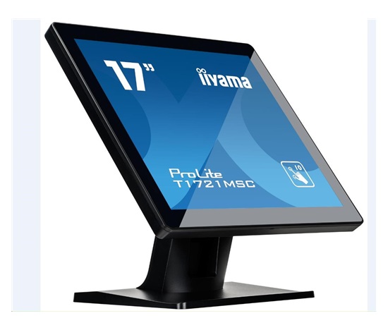 Dotykový monitor Iiyama ProLite T1721MSC, 43.2 cm (17''), CAP 10-dotykový, čierny