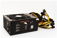 napájací zdroj 1stCOOL ATX 1600W MINER 1600, APFC, 90+, bez napájacieho kábla