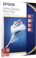 Papier EPSON A4 Ultra Glossy Photo (15 listov), 300 g/m2
