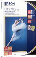 Papier EPSON Ultra Glossy Photo 10x15 (50 listov), 300 g/m2