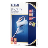 Papier EPSON Ultra Glossy Photo 10x15 (50 listov), 300 g/m2