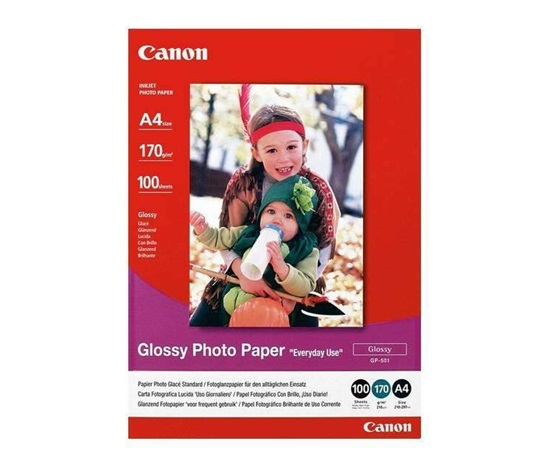 Canon PAPIER BJ MEDIA GP-501 A4 100 LISTOV