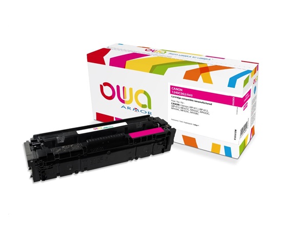 OWA Armor toner pre CANON LBP 611Cn, 613Cdw, 631Cn, 633Cdw, MFP635Cx, 1300 ks., červená/magenta (CRG045M)