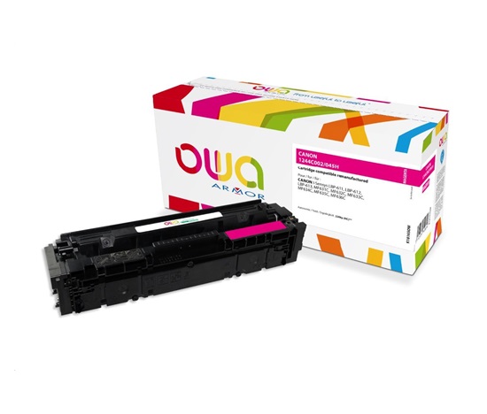 OWA Armor toner pre CANON LBP 611Cn, 613Cdw, 631Cn, 633Cdw, MFP635Cx, 2200 ks., červená/magenta (CRG045H M)