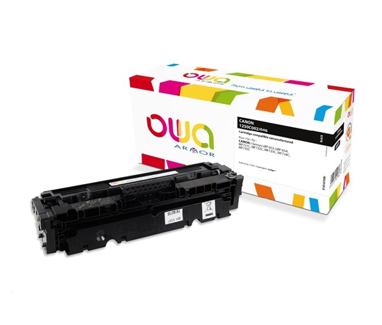 OWA Armor toner pre CANON LBP 653Cdw, 654Cx, MFP735Cx, 2200 str., čierna/čierna (CRG046BK)