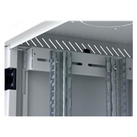 19" jednodielny rack TRITON 12U/400 mm, odnímateľné bočné kryty