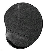 GEMBIRD Ergonomická gélová podložka pod myš Maxi, čierna