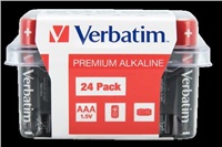 VERBATIM Alkalická Baterie AAA 24 Pack / LR03
