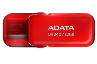 ADATA Flash disk 32GB UV240, USB 2.0 Dash Drive, červená