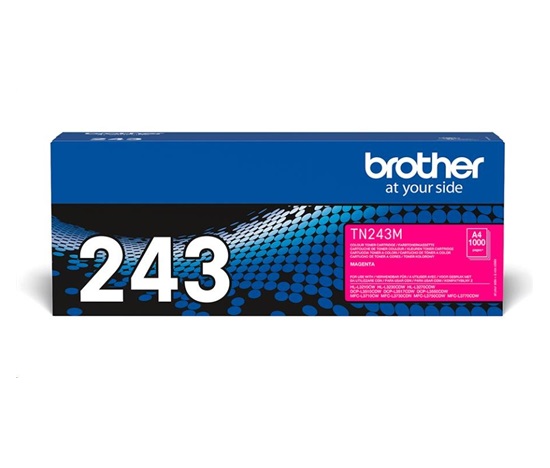 Toner BROTHER TN-243M - PRO HLL3210 HLL3270 DCPL3510 DCPL3550 MFCL3730 MFCL3770 - cca