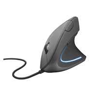 TRUST Myš Verto ergonomic mouse USB, black (černá)