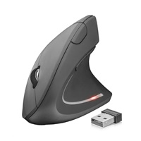 TRUST Mouse Verto bezdrôtová ergonomická myš USB, čierna