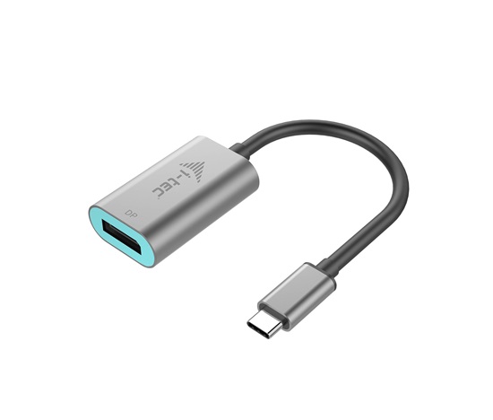 iTec USB-C kovový adaptér Display port 60Hz