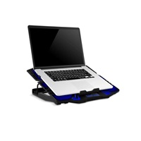 EVOLVEO Ania 5, chladiaci stojan na notebook, modré podsvietenie