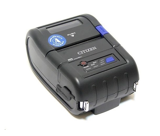 Mobilná tlačiareň Citizen CMP-20II Bluetooth (iOS+Android), USB, sériová, CPCL/ESC