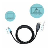 iTec USB-C HDMI kábel adaptér 4K/60 Hz 150cm