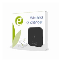 GEMBIRD Bezdrôtová nabíjačka QI, 5 W, čierna