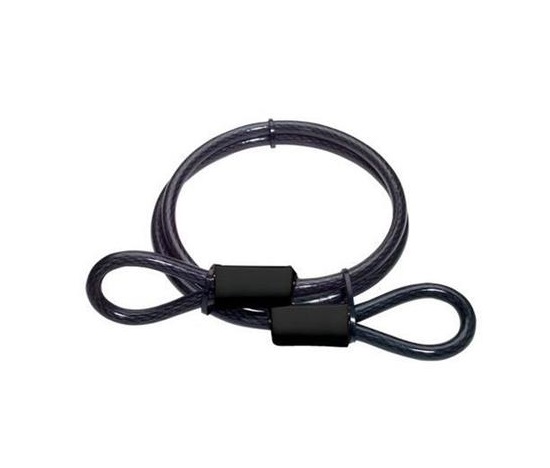 Master Lock Ohebné ocelové lanko  72EURD - 450cm x 1cm