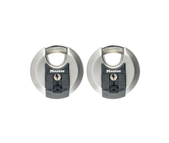 Master Lock Diskový visací zámek  Excell - 70mm (2 ks / blistr)