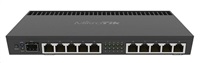 MikroTik RouterBOARDRB 4011iGS+RM, štvorjadrový 1.cPU 4GHz, 1GB RAM, 10x LAN, 1x SFP+, vrátane. Licencia L5