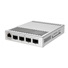 MikroTik Cloud Router Switch CRS305-1G-4S+IN, Dual Boot (SwitchOS, RouterOS), 800MHz, 512MB RAM, 4xSFP+, vrátane.L5