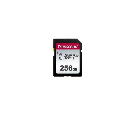 Karta TRANSCEND SDXC 256GB 300S, UHS-I U3 V30 (R:95/W:45 MB/s)