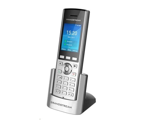 Grandstream WP820 [IP telefón Wi-Fi, 2 linky, 2 účty SIP, 2.4" TFT 240x320, bluetooth, 3.5 mm jack, OS Android]