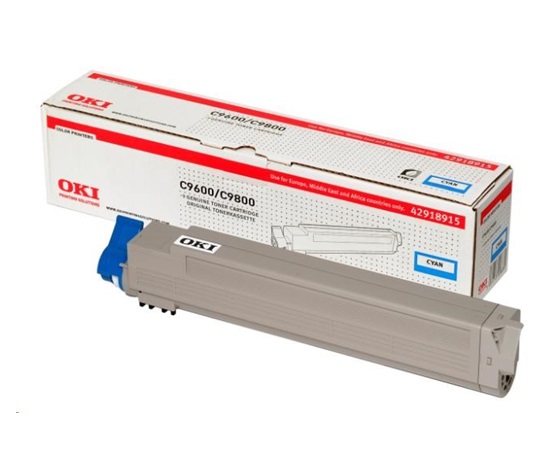 Oki Toner Cyan pre C9600/C9650/C9800/C9850/C9800MFP/C9850MFP (15k)